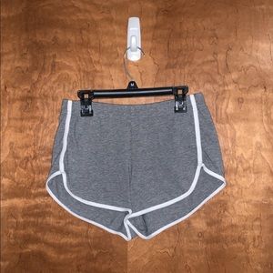 Light grey lounge shorts